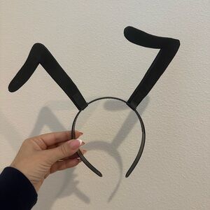 Pluto black ears headband.